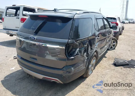 2017 Ford Explorer Xlt from USA, damaged, VIN 1FM5K8D88HGE35510